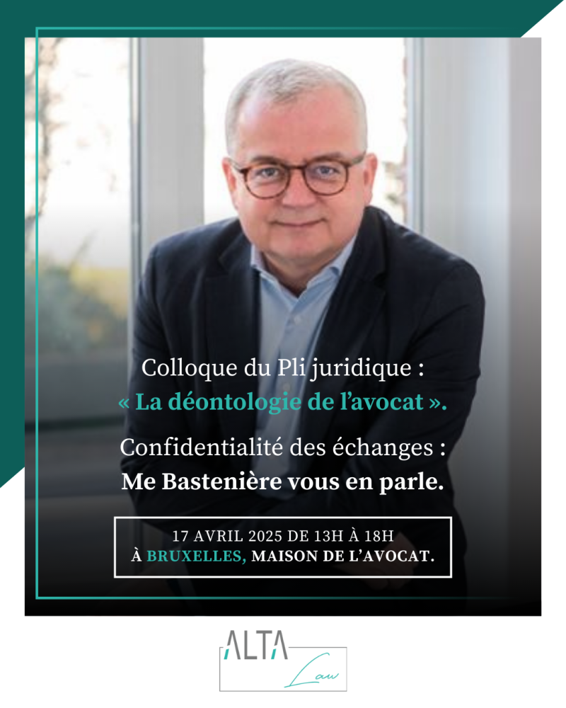 Colloque du Pli juridique sur la déontologie de l’avocat. 